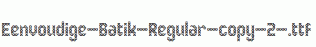 Eenvoudige-Batik-Regular-copy-2-.ttf