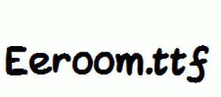 Eeroom.ttf