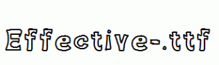 Effective-.ttf