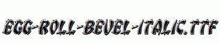 Egg-Roll-Bevel-Italic.ttf
