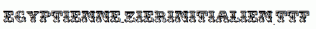 Egyptienne-Zierinitialien.ttf