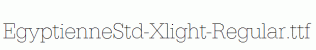 EgyptienneStd-Xlight-Regular.ttf