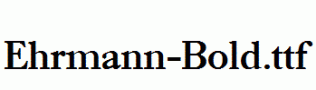 Ehrmann-Bold.ttf