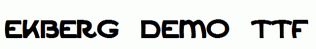 Ekberg-Demo.ttf