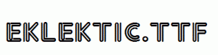 Eklektic.ttf