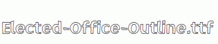 Elected-Office-Outline.ttf