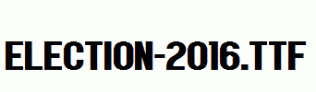 Election-2016.ttf