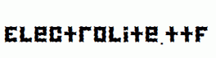 Electrolite.ttf