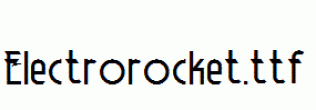 Electrorocket.ttf