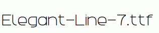 Elegant-Line-7.ttf