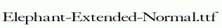 Elephant-Extended-Normal.ttf