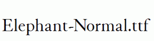 Elephant-Normal.ttf