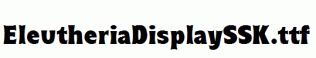 EleutheriaDisplaySSK.ttf