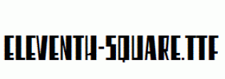 Eleventh-Square.ttf