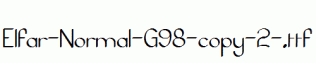 Elfar-Normal-G98-copy-2-.ttf