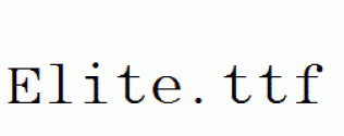 Elite.ttf