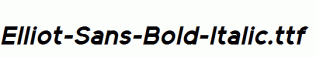 Elliot-Sans-Bold-Italic.ttf