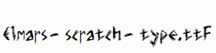 Elmars-scratch-type.ttf