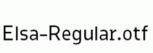 Elsa-Regular.otf