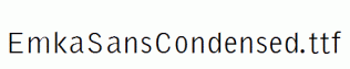 EmkaSansCondensed.ttf
