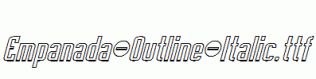 Empanada-Outline-Italic.ttf