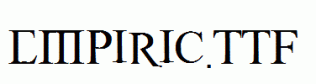 Empiric.ttf