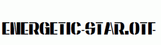 Energetic-Star.otf