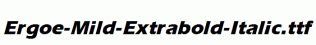Ergoe-Mild-Extrabold-Italic.ttf