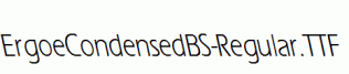 ErgoeCondensedBS-Regular.ttf