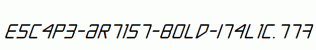 Escape-Artist-Bold-Italic.ttf