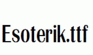Esoterik.ttf