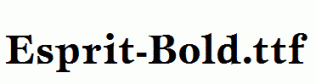 Esprit-Bold.ttf