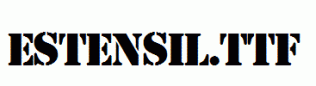 Estensil.ttf