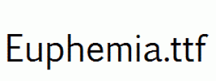 Euphemia.ttf