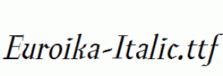 Euroika-Italic.ttf