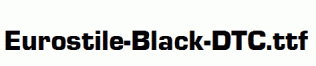 Eurostile-Black-DTC.ttf