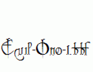 Evil-One-1.ttf
