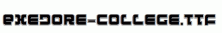 Exedore-College.ttf