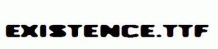 Existence.ttf