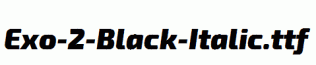 Exo-2-Black-Italic.otf