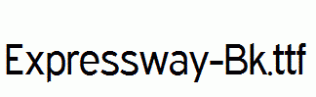 Expressway-Bk.ttf
