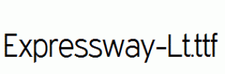 Expressway-Lt.ttf
