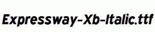 Expressway-Xb-Italic.ttf