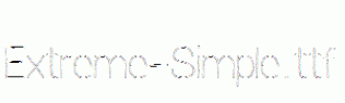 Extreme-Simple.ttf