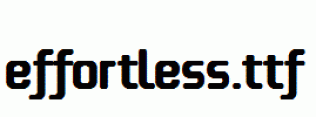 effortless.ttf