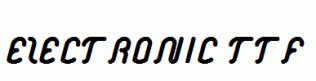 electronic.ttf