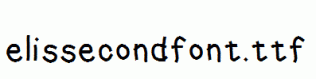 elissecondfont.ttf