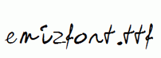 emizfont.ttf