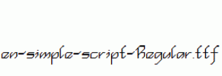 en-simple-script-Regular.ttf