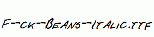F-ck-Beans-Italic.ttf